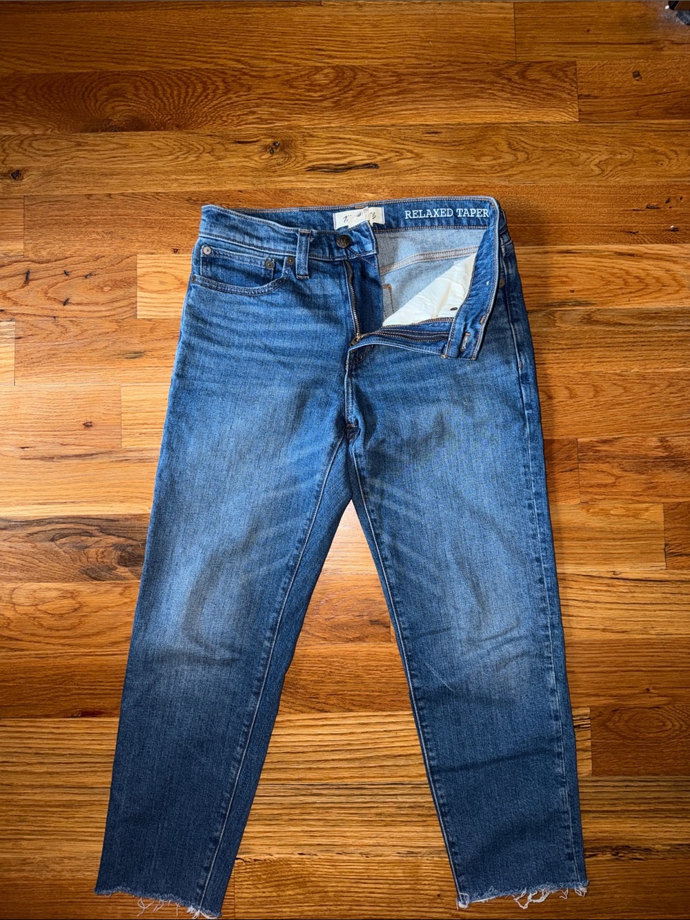 Madewell Relaxed Taper Men’s Jeans - Blue 28x28